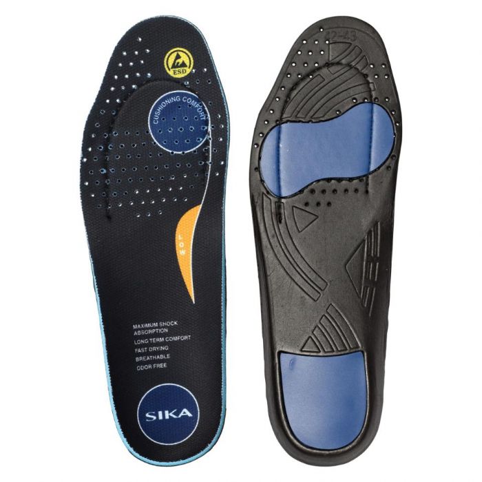 Sika Ultimate Footfit - Low Insoles, Black, 1 Par, SKI-151-Svart