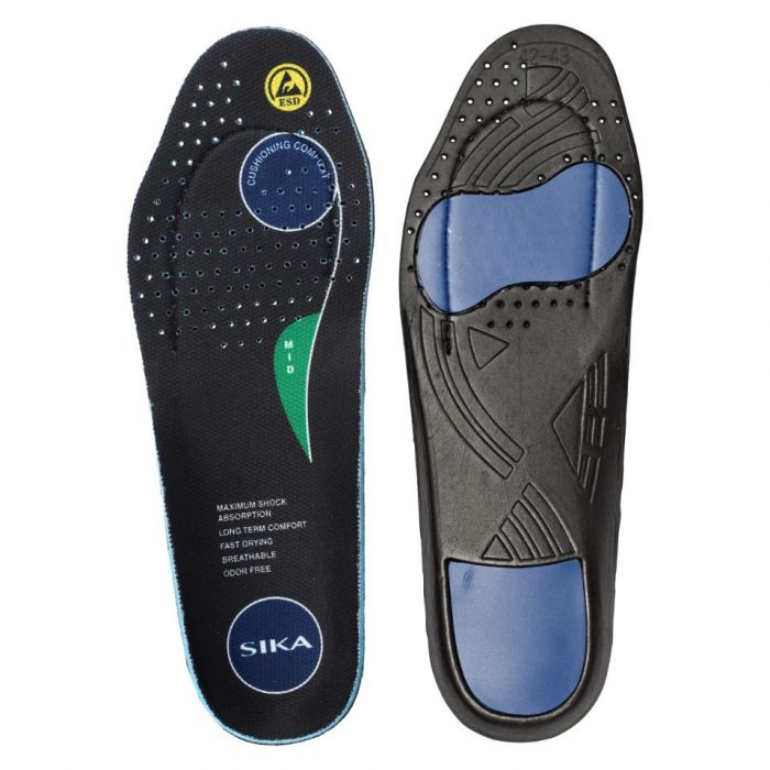 Sika Ultimate Footfit - Medium Insoles, Black, 1 Par, SKI-152-Svart