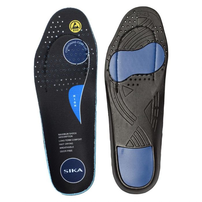 Sika Ultimate Footfit - High Insoles, Black, 1 Par, SKI-153-Svart