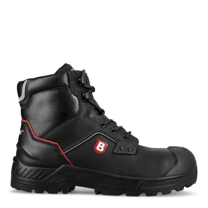 Brynje All Round Safety Shoes, S3, SRC, Black, 1 Par, SKI-412-Svart