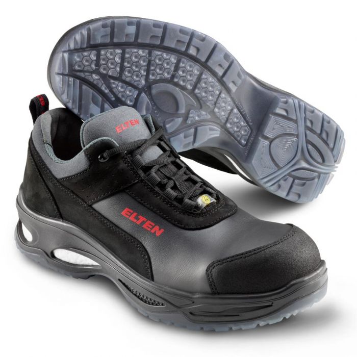 Elten Miles Low Safety Shoes, S3, SRC, Black, 1 Par, SKI-729451-Svart