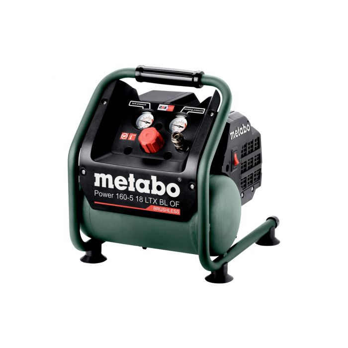 Metabo Power 160-5 18 LTX BL OF (601521850) Batteri kompressor, 1 Boxx