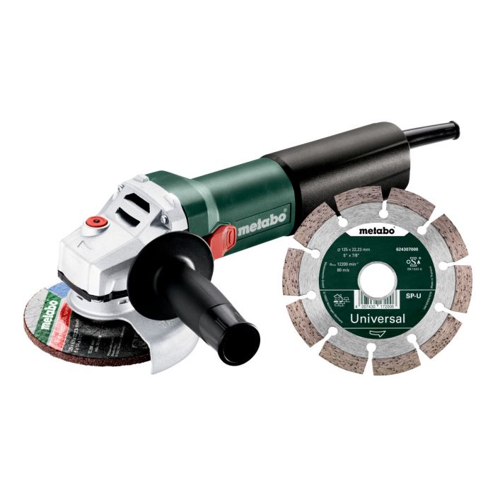 Metabo WQ 1100-125 Set Vinkelsliper, SME-610035920