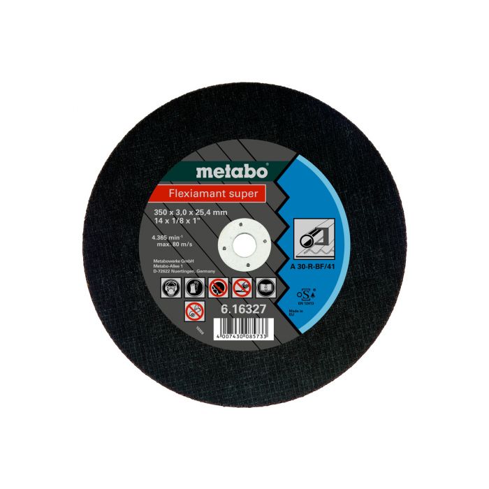 Metabo Flexiamant super 350x3,0x25,4 stål, TF 41, SME-616327000