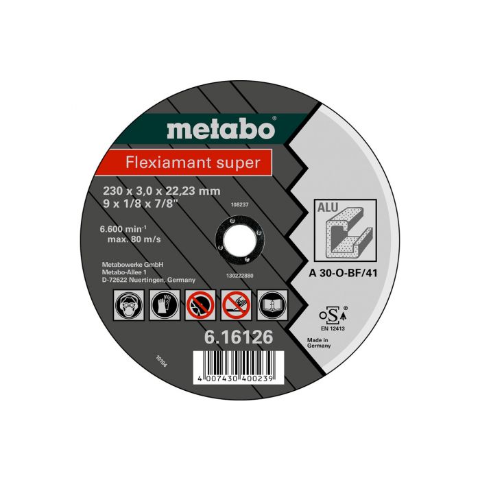 Metabo Flexiamant super 115x2,5x22,23, alu, TF 42, SME-616751000