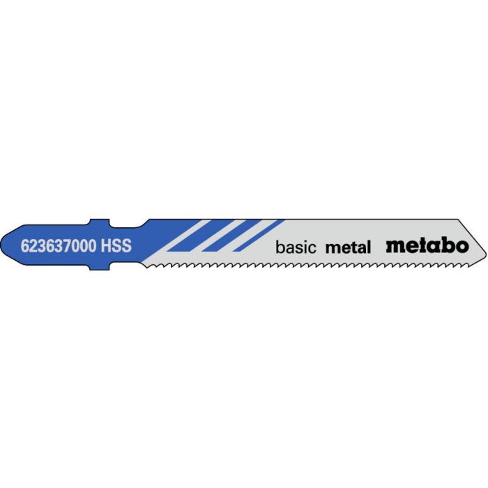 Metabo 5 Stikksagblader "basic metal" 51/ 1,2 mm, SME-623637000