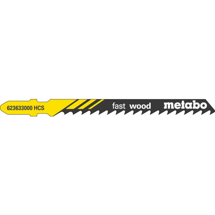 Metabo 25 Stikksagblader "fast wood" 74/ 4,0 mm, SME-623690000