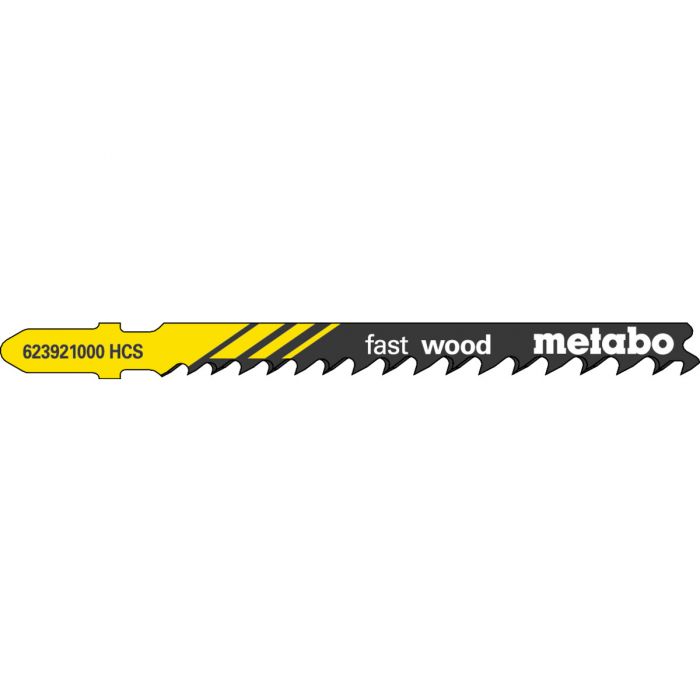 Metabo 5 Stikksagblader "fast wood" /progr., SME-623921000