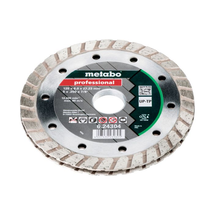 Metabo Dia-FS, 125x6x22,23 mm, "professional", "UP-TP", SME-624304000