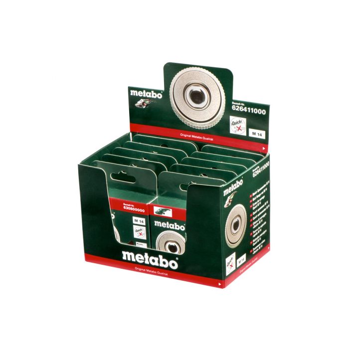 Metabo 10 Quick spennmuttere M 14/ display, SME-626411000