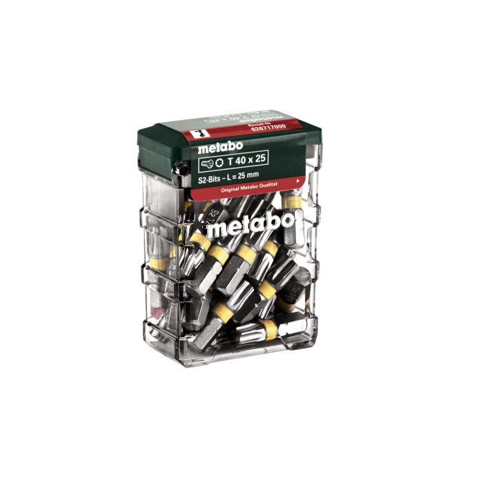 Metabo Bits-boks T40, SP, 25 deler, SME-626717000