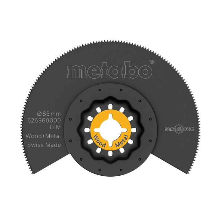 Metabo Segmentsagblad, tre/metall, BiM, Ø 85 mm, SME-626960000