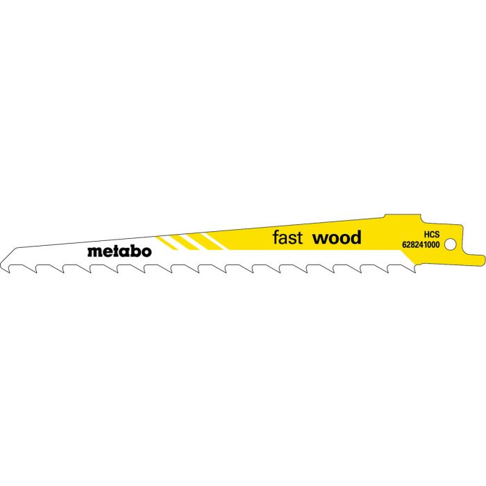 Metabo 5 Sabelsagblader "fast wood" 150 x 1,25 mm, SME-628241000