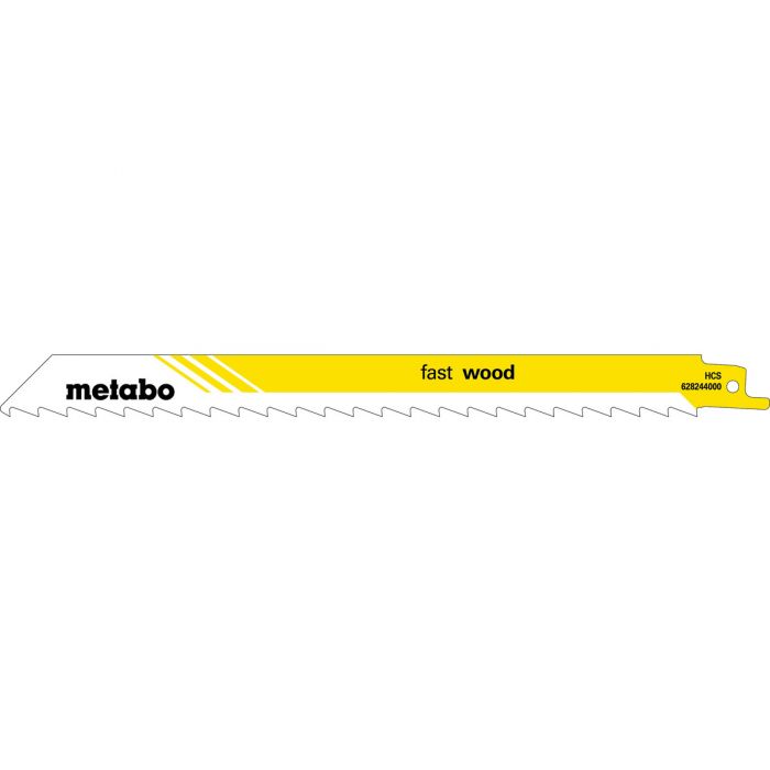 Metabo 5 Sabelsagblader "fast wood" 225 x 1,25 mm, SME-628244000