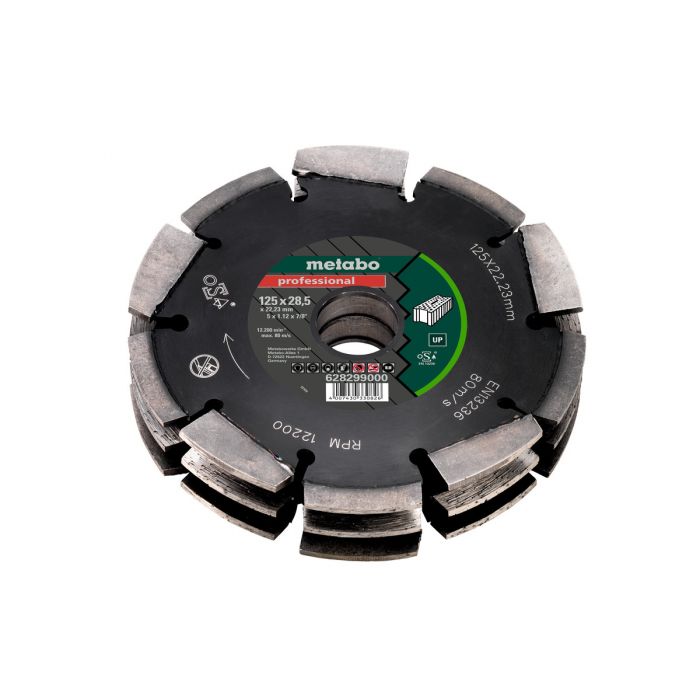 Metabo Dia-FS3, 125x28,5x22,23mm, "professional", "UP", universal, SME-628299000