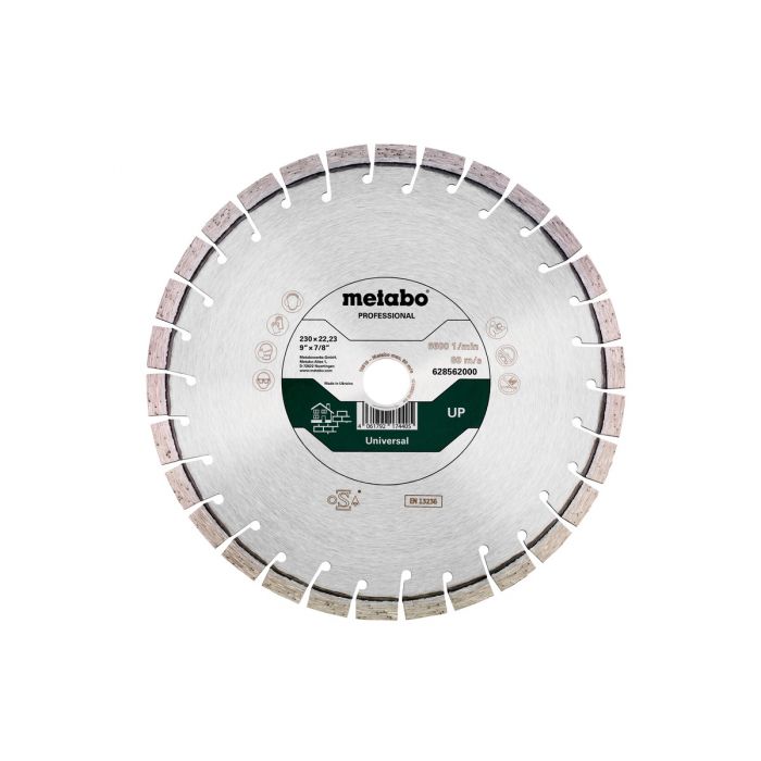 Metabo Diamantskive 230x22,23mm, "SP-U", Universal "professional", SME-628562000