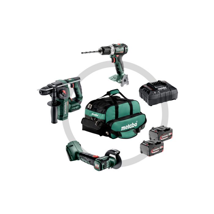 Metabo Combo Set 3.1.1 18 V Batterimaskin i sett, SME-691174000