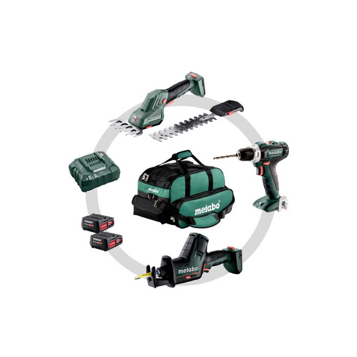 Metabo Combo Set 3.1.3 12V Batterimaskin i sett, SME-691192000