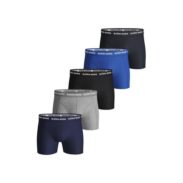 Björn Borg BOXER BLÅ 5-PACK, SSK-20020-5-PACK