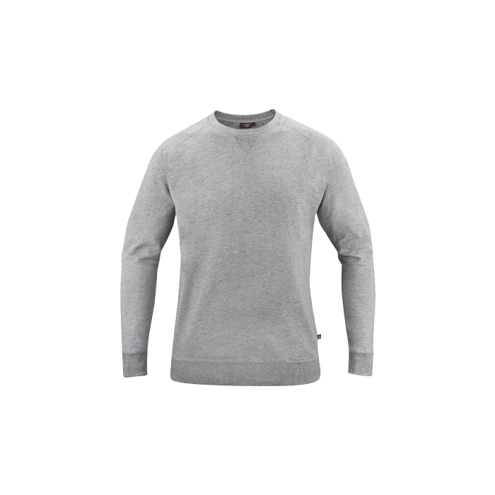 Texstar SWEATSHIRT SW17 LYSEGRÅ, SSK-77000-SW17-LYSEGRA