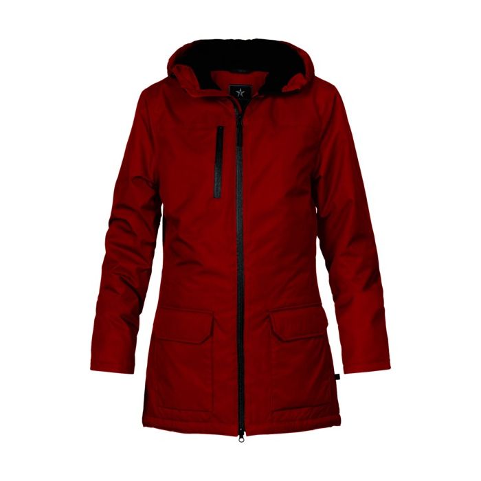 Texstar PARKAS WJ65 RØD, SSK-77000-WJ65-ROD