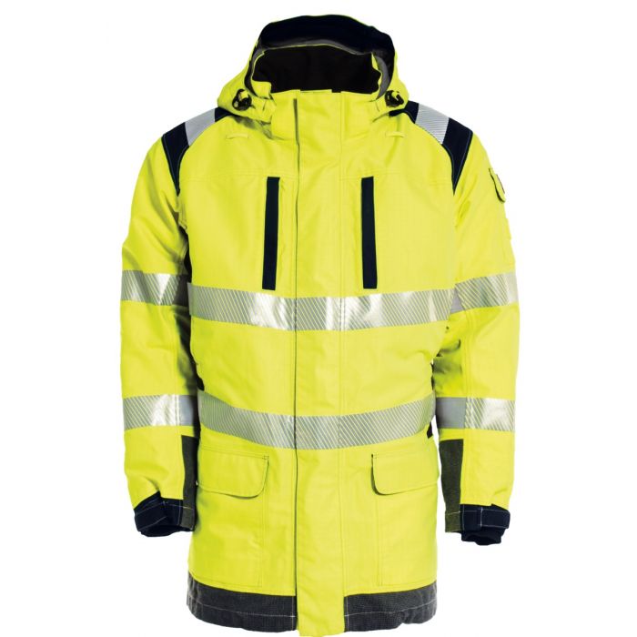 Tranemo Flammehemmende parka, gul/marine, 1 stk, STN-51189494