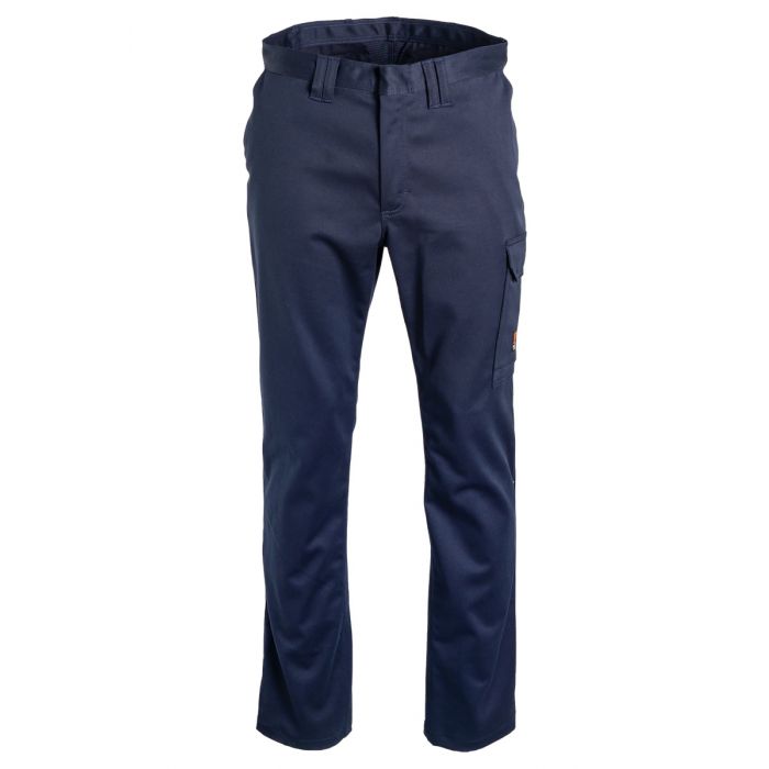 Tranemo 635688 Flammehemmende Stretch-chinos for damer, marineblå, 1 stk., STN-635688