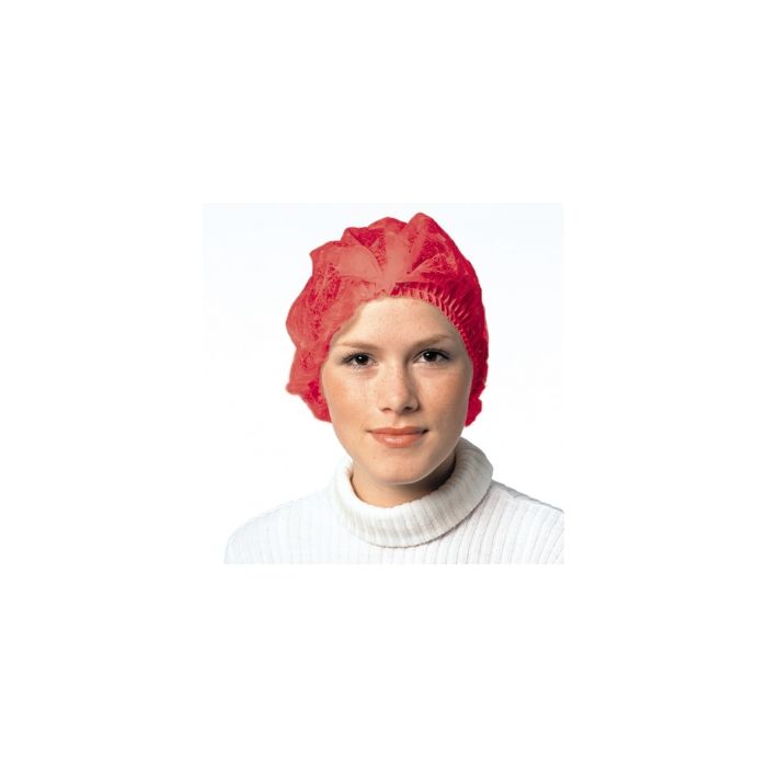 Granberg Luer (mob cap), rød, 100 stykker, SGR-210-0045R