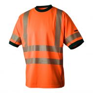 Top Swede 1424 T-skjorte, Fluoresant Orange, 1 stk