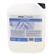 Hygo Clean Soft nøytral flytende håndsåpe, gjennomsiktig, 1 x 5 L