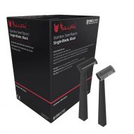 Unigloves P-RT001 Beskyttelseshette Enkeltblads barberhøvel, svart, 1000 stykker