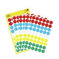 Avery Color Coding Dots, Permanent, Multicolour, Dia 12, Model 3088