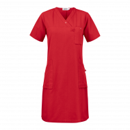 Smila Workwear Cajsa-kjole for kvinner, rød, 1 stk