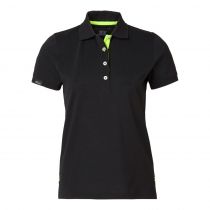 SouthWest Women Wera Polo, Sort/Gul, 1 stk ,SBG-326-46