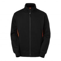 SouthWest Men Lincoln Sweatshirt, svart/oransje, 1 stk