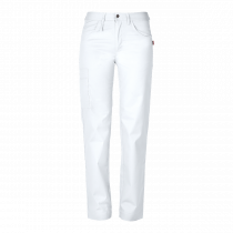 Smila Workwear Nina-bukse for kvinner, Hvit, RAW, 1 stk