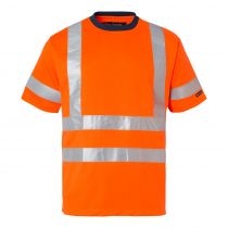 Top Swede 224 T-skjorte, Fluoresant Orange, 1 stk ,SBG-224027020