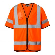 Top Swede 125 Vest, Fluoresant Orange, 1 stk, SBG-12502202007