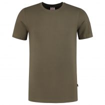 Tricorp Casual Fitted-T-Shirt 101004, Army, 1 stk.