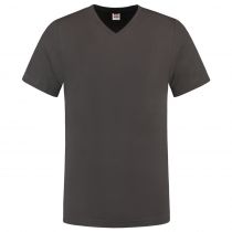 Tricorp Casual T-skjorte med V-hals 101005, mørkegrå, 1 stk.