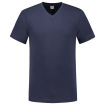 Tricorp Casual T-skjorte med V-hals 101005, blekk, 1 stk.