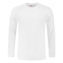 Tricorp Casual Langermet T-skjorte 101006, Hvit, 1 stk.