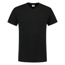 Tricorp Casual T-skjorte med V-hals 101007, Svart, 1 stk