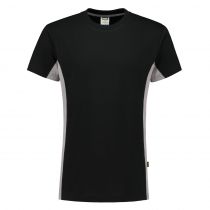 Tricorp Workwear Tofarget T-skjorte 102004, svart/grå, 1 stk.
