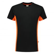 Tricorp Workwear Tofarget T-skjorte 102004, svart/oransje, 1 stk.