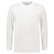 Tricorp Workwear Langermet Uv-blokk Cooldry T-skjorte 102005, Hvit, 1 stk.