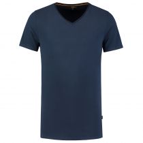 Tricorp Premium Herre Premium V-hals T-skjorte 104003, blekk, 1 stk.