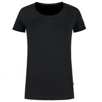 Tricorp Premium Kvinner Premium Stitched T-Skjorte 104005, Svart, 1 Stykke, SUT-104005Black