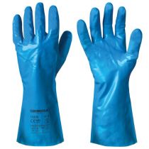 Granberg 114.3230 Chemstar Uforet Nitril Kjemikaliebestandige hansker, blå, 1 par