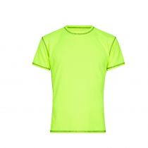 Tracker 1200 Original Cool Dry T-Shirt, Fluorescerende Gul, 1 stk